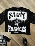 Street Fflirtion Cranium Brand New Printed T-Shirt Gothic High Street T-Shirt Round