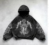 Wash Hooded Hoodie Hoodie Winter High Street Men And Women With The Same Shirt