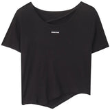 Zingj Design Sense Short-Sleeved T-Shirt Female Summer Korean Version 2024 New Hot Girl Wind Pure Desire White Bottom
