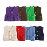 Women's Explosive Coarse Knitted Vest