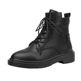 Women 2025 Autumn Martin Boots Short-Boxed With Coarse And Female Boots Korean