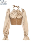 Sleeve Blouse Shirt Women 2023 Fashion Korean Style Summer Vintage Casual Shirt Elegant Ladies Tops Female