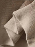And Winter Women's Clothing Pure Color Leisure Single Row Buckle Collar Long-Sleeved Knitted Cardigan Women Elegant And