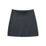 Women's INS Burst Women's Simple Loose Knitted Coat Mini-Skirt