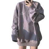 Zingj Cotton Autumn 2023 New Korean Version Loose Sleeve Long Sleeve Hoodie Female Student Thin Coat Coat