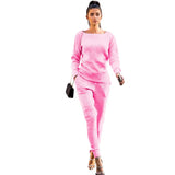 Zingj New Women's Wear Autumn And Winter Urban Leisure Two-Piece