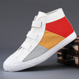 Autumn New Canvas Men's Spmelt Fashion Board Shoes Soft Soles Permeable One-Foot Casual Lazy Shoes