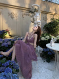 Zingj French Dress Show Back Pure Desire Wind 2023 New Socialite Temperament Seaside Vacation