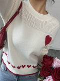 And Winter New Pure Couple Love Sweater Women Loose Collar Knitted