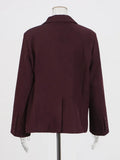 Suit 2025 Autumn New Temperament Elegant Atmospheric Design Slim Slim Thin Suit Jacket