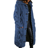 Neck Women's Oversized Sweater Coat Fashion
