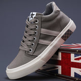 The Autumn Of 2025, The New Men's Shoes Korean Version Of The Trend Of Fashion Casual Men's Canvas Shoes With Comfortable Flat