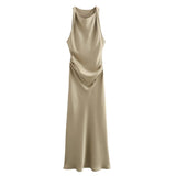 New Silk-Shythm-Suffless Dress