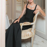 Women's New Elegant Literary Style Shoulder Sling Vest Sleeveless