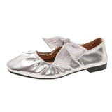 Ballet Shoes 2025 Summer New Wearing Temperament Evening Wind And Lightless French Flat Mary Jane