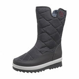 Winter Cotton Boots Women Wear Velvet Thick Snow Boots High Help Cotton