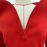 Fashion Personality Design Collar And Long Wind Coat Dress For Autumn And Winter