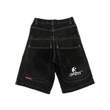 Denim Shorts Men's Spring / Summer 2024 Trendy Denim Trousers Loose Casual