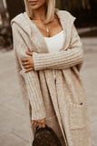 Sweater Cardigan Long Letter Knitted Loose Knit Coat Woman In Autumn/Winter