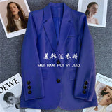 Zingj White Suit Jacket Female 2024 Spring And Autumn New Casual Temperament Spring And Autumn Fried Street Small Suit Jacket