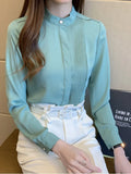 Shirt Women Chiffon Blouse Women Long Sleeve Shirts for Women Fashion Woman Blouses 2023 New Female Clothing Ladies