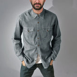 Men's Shirt 2025 New Wish Denim Cardigan Station Jacket Multi-Color