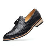 Zingj Casual Set Foot Single Shoes Fashion Tassel Lazy Shoes Large Size Loafers Wenzhou Men's