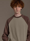 Long-Sleeved T-Shirt Women 2025 Spring And Autumn Bumping Tie-Up Bottom Shirt Loose Round-Neck Cotton
