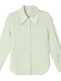 New Spring Day Overture White Long-Sleeved Set Of Sleeves Of The Maid's Spring Temperament OL