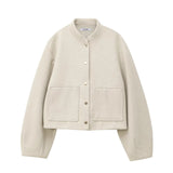 Women's Explosion Bags With Short Pilot Jacket