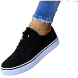 And Summer Women's Shoes Thick Soles Leisure Single Shoes Large Size With Travel Shoes Students Board Shoes Tide Small White