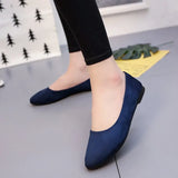 Code 2025 New Large-Size Single-Shoe Korean Version Of Soft Soles Of The Women's Shoes Flat-Soled Women's Bean