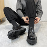 2025 New Youth Round Head British Wind Low Heel Strap Casual Daily Work Shoes 2139-R