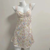 Sweet Heartbreak Flower Sling Aja Cyskirt Silk Silk Lace Lace Sexy Pajamas Girl Feeling Home