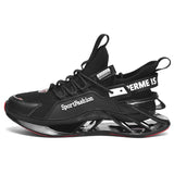 Spring And Autumn New National Style Trend Shoes Men's Large Size Blade Sneakers Flying Weaving Casual Breathable Men's
