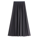 And Winter New Women Korean Version Of The Long-Term Retro Fashion Half-Dressed Skirt