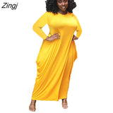 Women Letter Printed African Dress For Women 2023 Summer Short Sleeve O-Neck Dress Casual Loose Maxi Long Dresses
