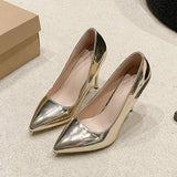 High-Heeled Women's 2025 Autumn New Light-Pointed Temperament Women's Shoes Fine Heel Single