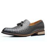 Zingj Casual Set Foot Single Shoes Fashion Tassel Lazy Shoes Large Size Loafers Wenzhou Men's