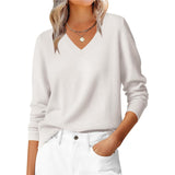 Autumn And Winter Leisure Jacket Classic Fashion Temperament Long-Sleeved V-Neck Large-Size Knitted