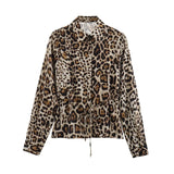 Women's 2025 Summer New Animal Prints Misty Skirt Straight Trouser Shirt