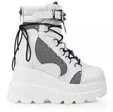 Po And Martin Boots 2025 New Pink Thick-Bottom Large-Size Fashion Short-Sleest