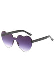 Heart Frame Sunglasses-Outfit