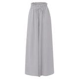 Wide Leg High Waist Long Culottes