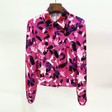 Fashion New Famous Temperament Hollow Without A Collar Suit Jacket To Open The