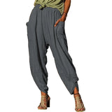 Casual Summer Bloomers Loose Cotton Linen