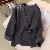 Autumn And Winter New Fashion Temperament Thick Long Sleeve Loose Waist Thin Dress