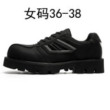 Zingj Advanced Sense Big Head Leather Shoes Men Function Wind Cool Handsome Fashion Shoes Dark Thick Platform Derby Shoes
