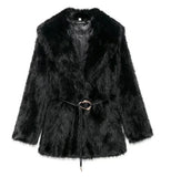 Women's Clothing Explosion Autumn And Winter Street Fashion Faux Fur Warm