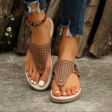 Slope With Buckle Beach Cool Drag Southeast Asia New Water Drill Clip Emptiness Thick Bottom Slippers